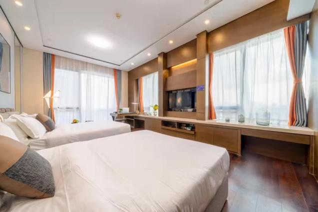 Millenia Executive Apartment Guangzhou East Railway Station Zhujiang New Town Branch - Free Shuttle Bus To Canton Fair Complex During Canton Fair Period Kültér fotó